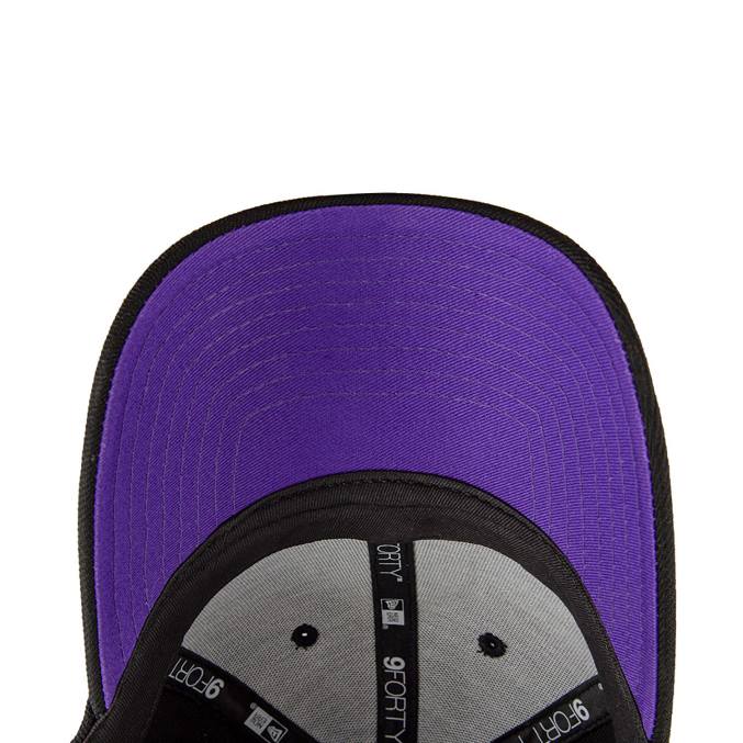 New Era brooklyn nets nba x marvel black panther black 9forty verstelbare pet BT241628