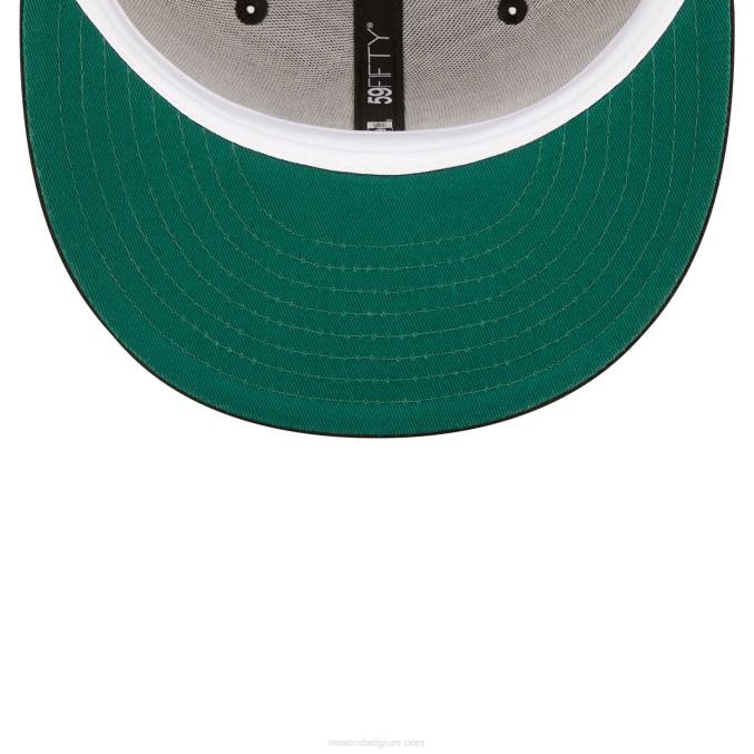 New Era brooklyn nets roller zwart 59fifty getailleerde dop BT24157