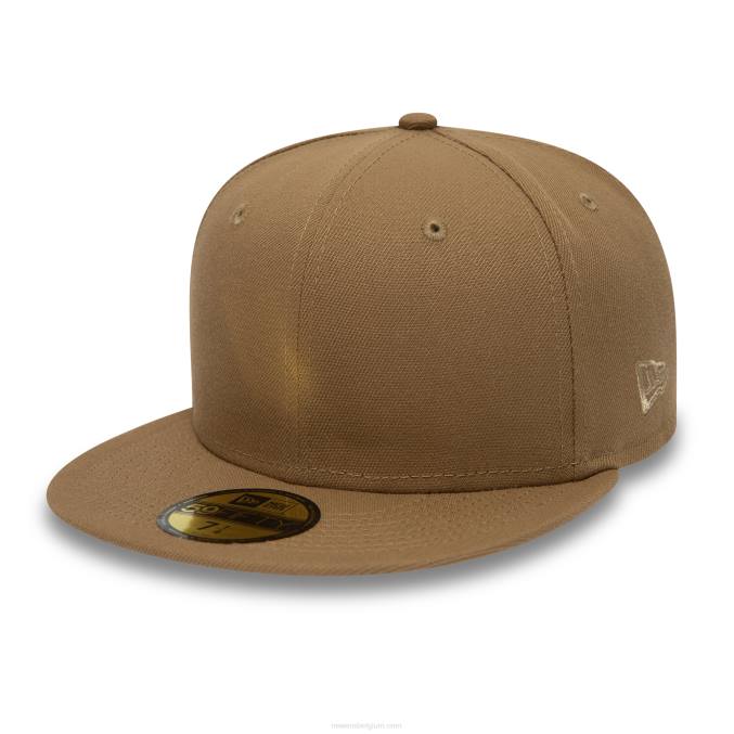 New Era bruine 59fifty getailleerde pet BT24807