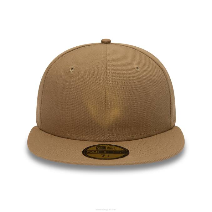 New Era bruine 59fifty getailleerde pet BT24807