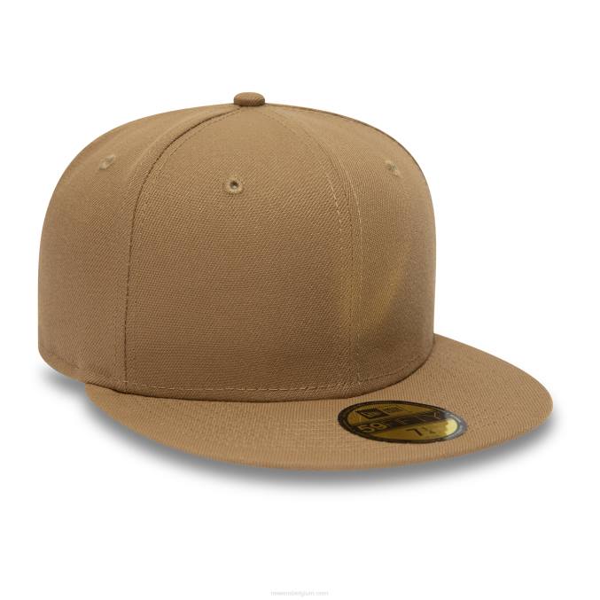 New Era bruine 59fifty getailleerde pet BT24807
