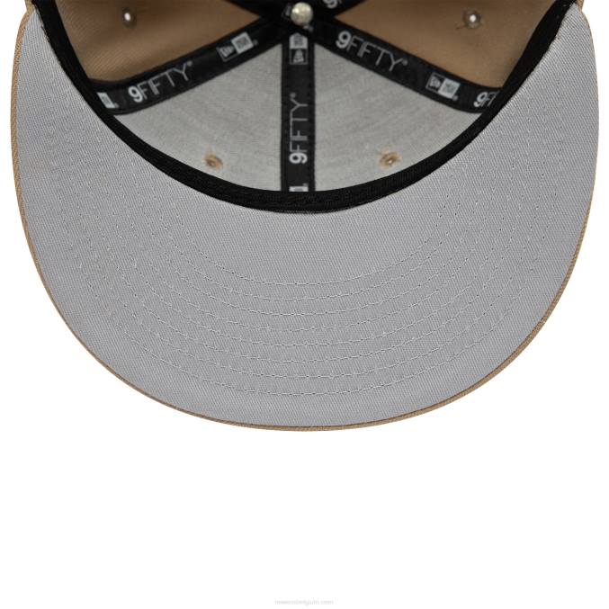 New Era bruine 9fifty snapback pet BT242137