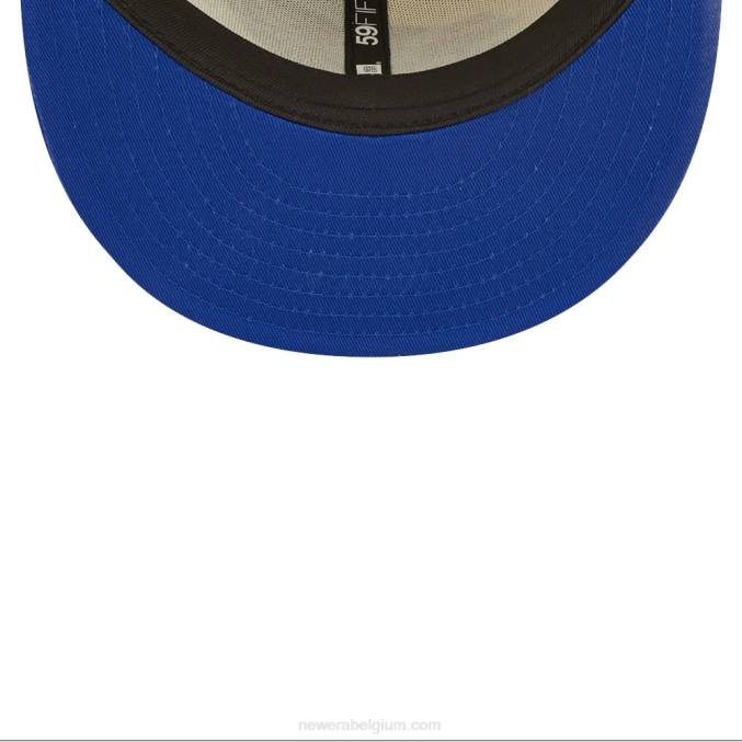 New Era buffalo bills nfl zijlijn 2022 witte 59fifty getailleerde pet BT241209