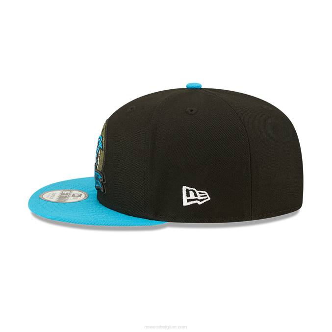 New Era carolina panthers nfl salute to service zwarte 9fifty snapback cap BT242064