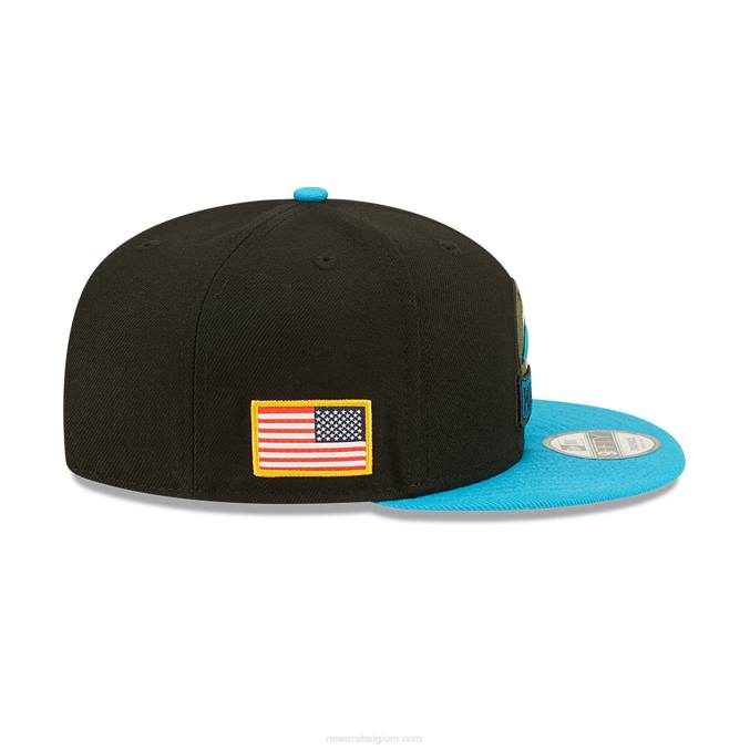 New Era carolina panthers nfl salute to service zwarte 9fifty snapback cap BT242064
