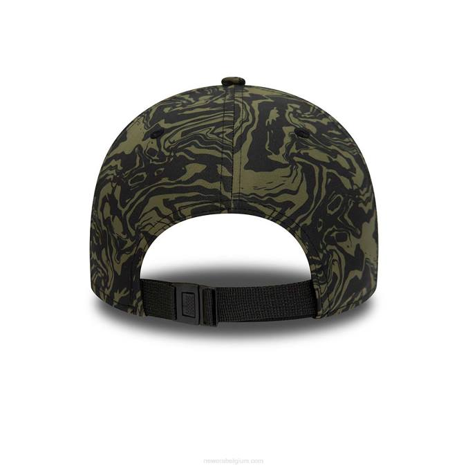 New Era chelsea fc all-over print medium groen 9forty verstelbare pet BT241681
