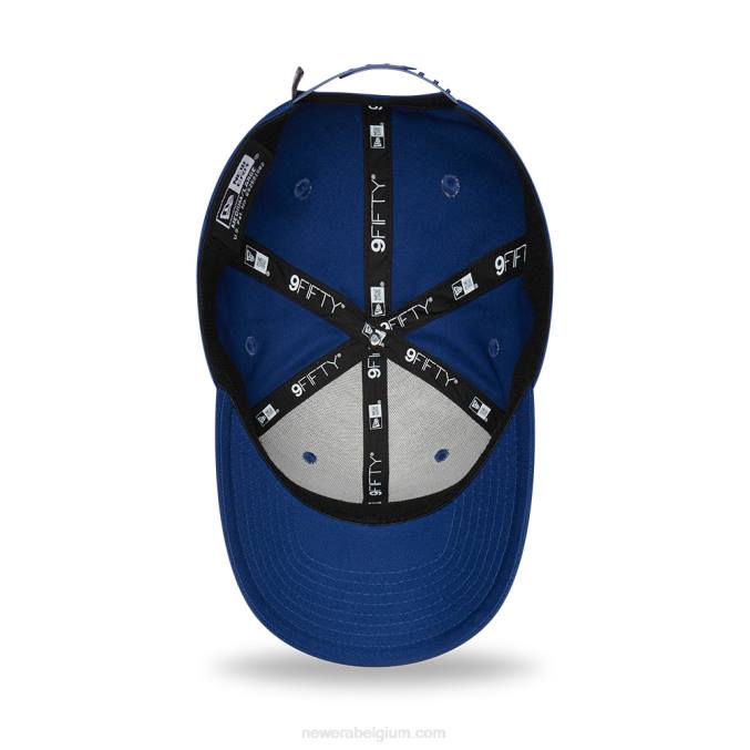 New Era chelsea fc lion crest essentiële blauwe 9fifty stretch snap cap BT241856