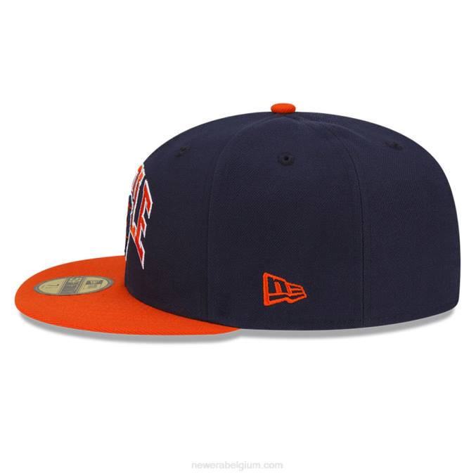 New Era chicago bears x nietje marine 59fifty getailleerde pet BT24485