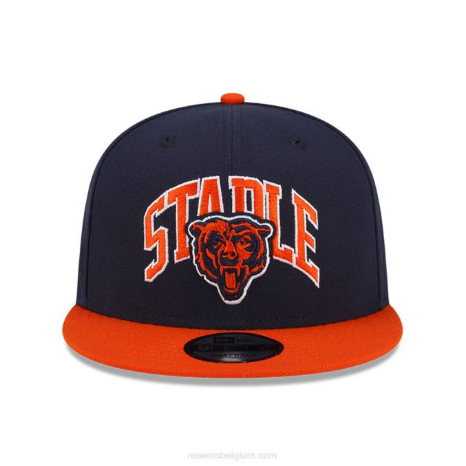 New Era chicago bears x nietje marine 9fifty snapback pet BT241944