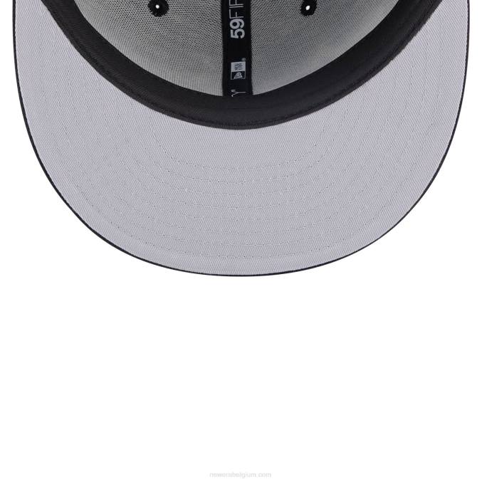 New Era chicago bulls alpha industries x nba zwarte 59fifty getailleerde pet BT24855