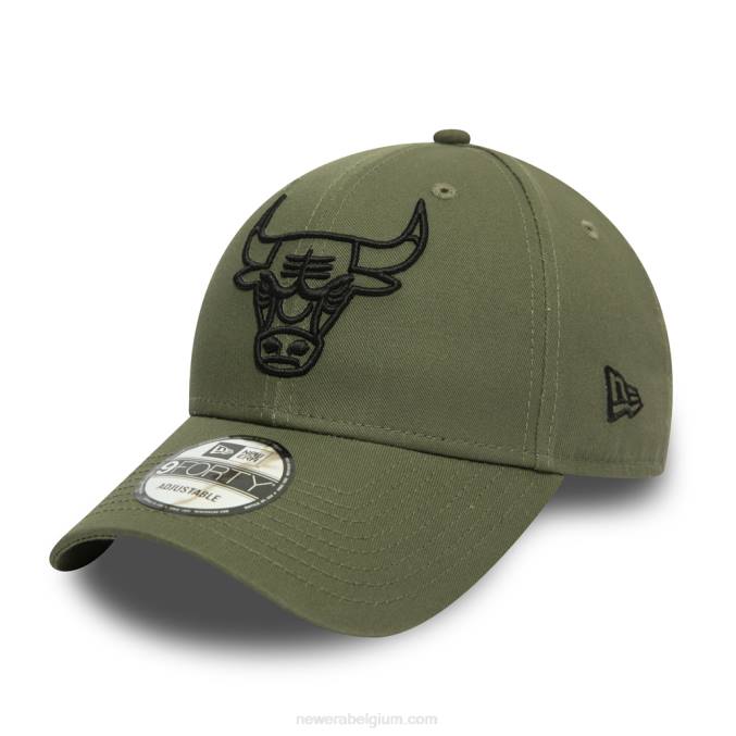New Era chicago bulls essential outline groene 9forty cap BT241788