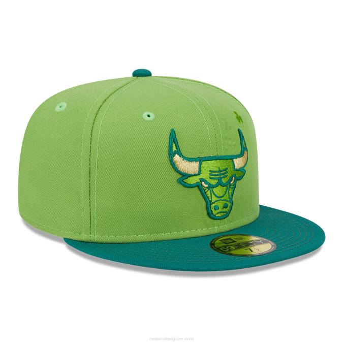 New Era chicago bulls lucky streak groene 59fifty pet BT24681