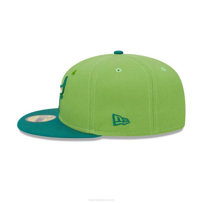 New Era chicago bulls lucky streak groene 59fifty pet BT24681