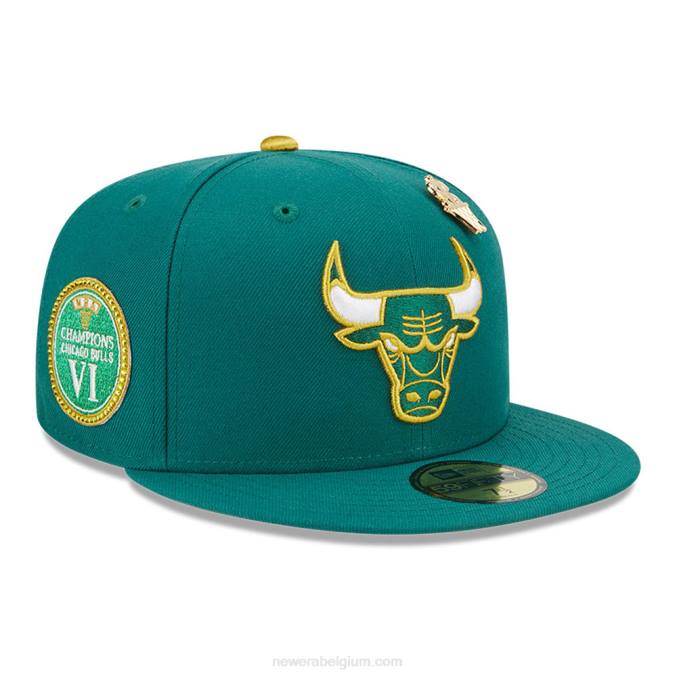 New Era chicago bulls max bet groene 59fifty pet BT24578