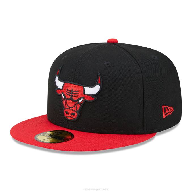New Era chicago bulls nba all star game zwarte 59fifty getailleerde pet BT24138