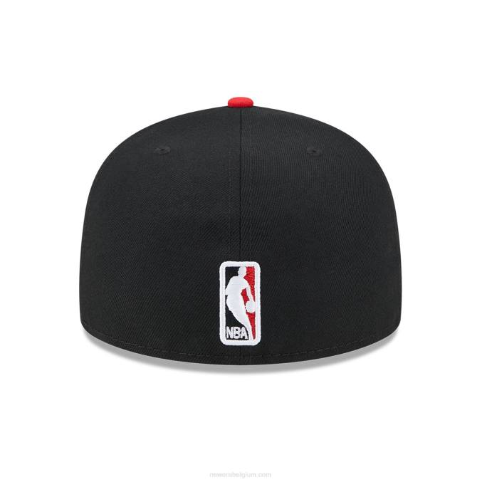 New Era chicago bulls nba all star game zwarte 59fifty getailleerde pet BT24138