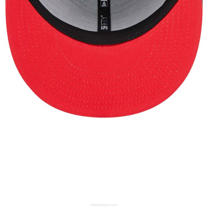 New Era chicago bulls nba elementen zwarte 59fifty getailleerde pet BT241344