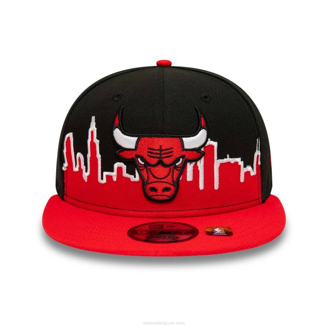 New Era chicago bulls nba tip off 2022 zwarte 9fifty snapback pet BT242079