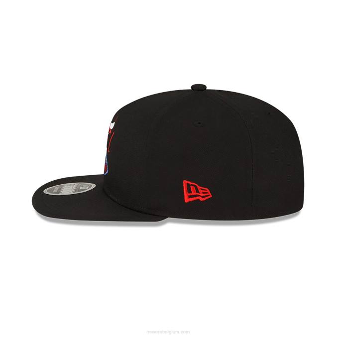 New Era chicago bulls nba x marvel spider-man zwarte 9fifty snapback pet BT242004