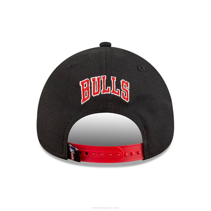 New Era chicago bulls nba x marvel spider-man zwarte 9forty verstelbare pet BT241562