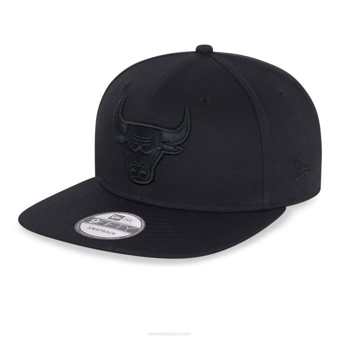 New Era chicago bulls nba zwart op zwart 9fifty cap BT241861
