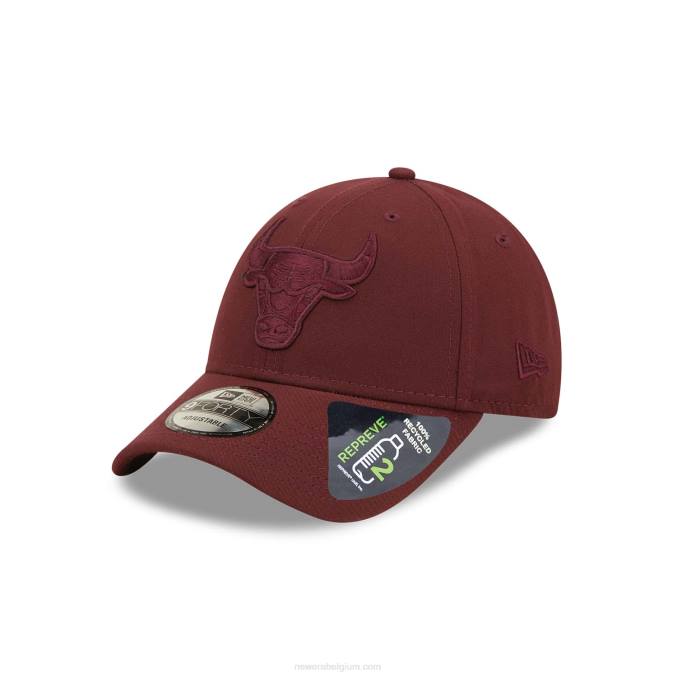 New Era chicago bulls repreve donkerpaarse 9forty verstelbare pet BT241652