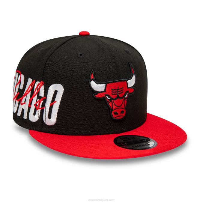 New Era chicago bulls side font zwarte 9fifty snapback pet BT241998