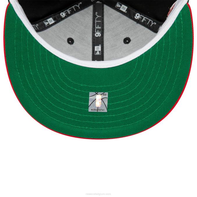 New Era chicago bulls side font zwarte 9fifty snapback pet BT241998