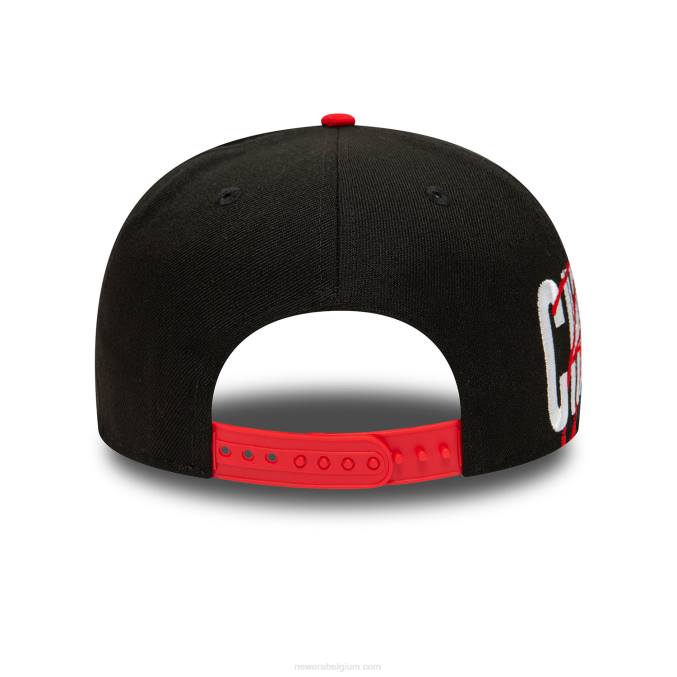 New Era chicago bulls side font zwarte 9fifty snapback pet BT241998