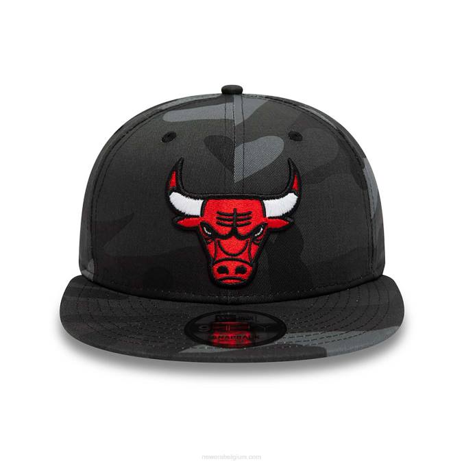 New Era chicago bulls team camo 9fifty snapback pet BT242045