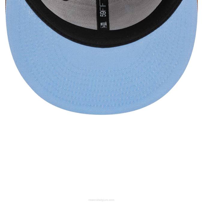 New Era chicago bulls warme chocolademelk 59fifty getailleerde pet BT241291