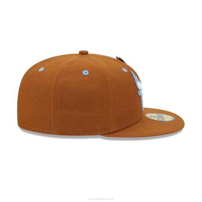 New Era chicago bulls warme chocolademelk 59fifty getailleerde pet BT241291