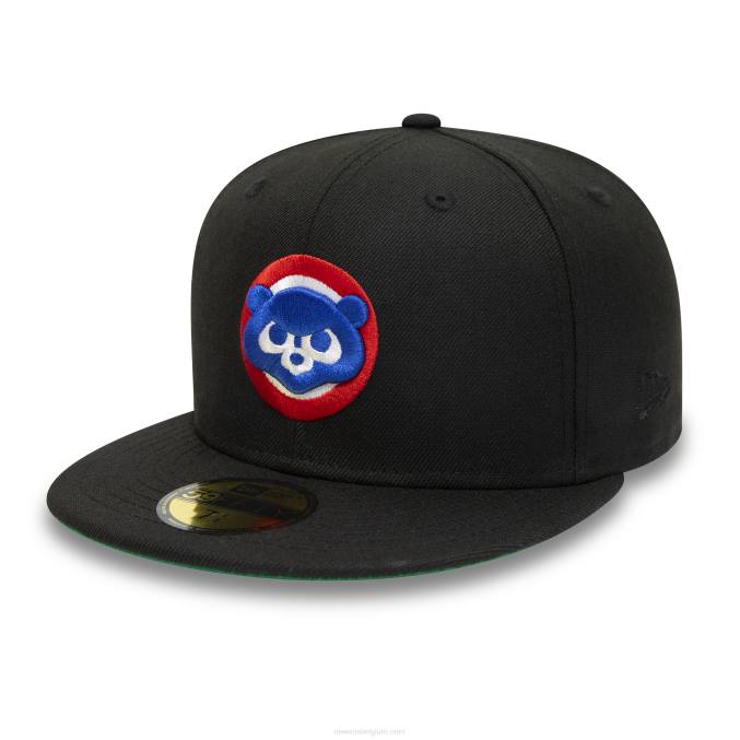 New Era chicago cubs 1990 all star game zwarte 59fifty getailleerde pet BT24287