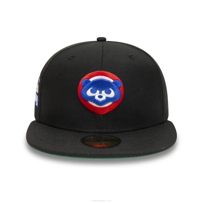 New Era chicago cubs 1990 all star game zwarte 59fifty getailleerde pet BT24287