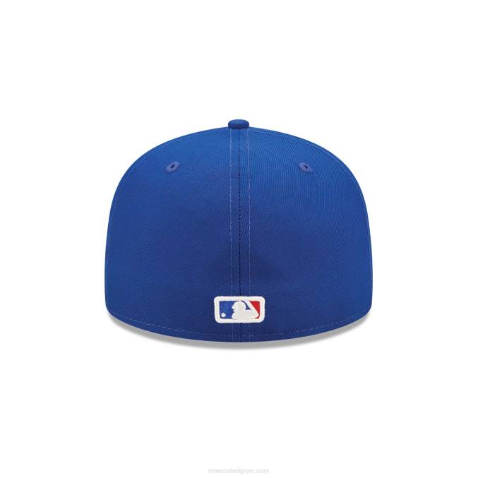 New Era chicago cubs aquarel bloemen blauw 59fifty cap BT241312