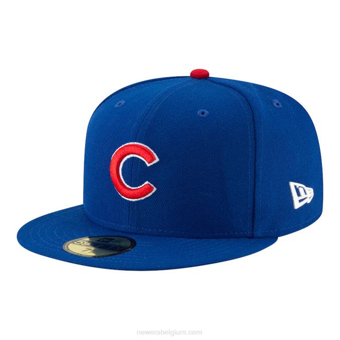 New Era chicago cubs authentiek op veldspel blauwe 59fifty pet BT241329