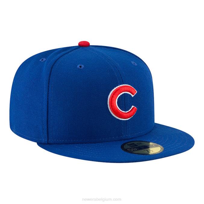 New Era chicago cubs authentiek op veldspel blauwe 59fifty pet BT241329