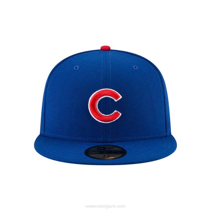 New Era chicago cubs authentiek op veldspel blauwe 59fifty pet BT241329