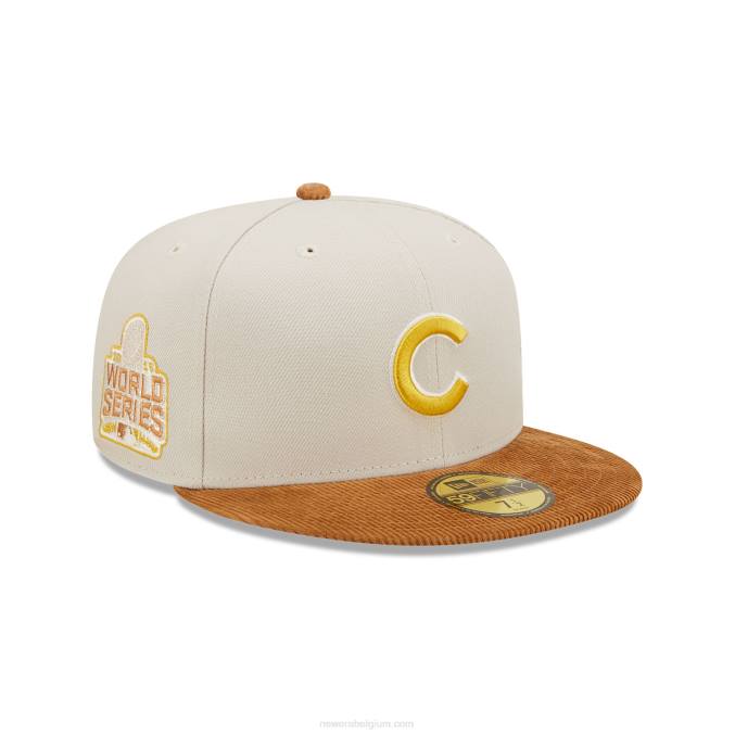 New Era chicago cubs koord vizier stone 59fifty getailleerde pet BT24343