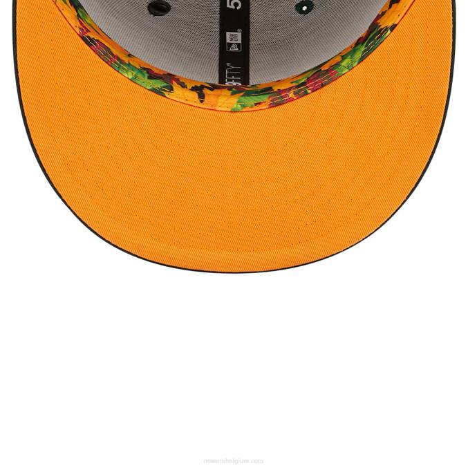 New Era chicago cubs lommerrijke donkergroene 59fifty getailleerde pet BT24657