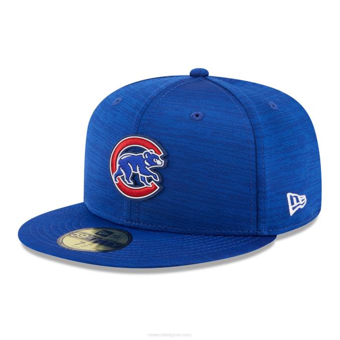 New Era chicago cubs mlb clubhouse blauw 59fifty getailleerde pet BT241222
