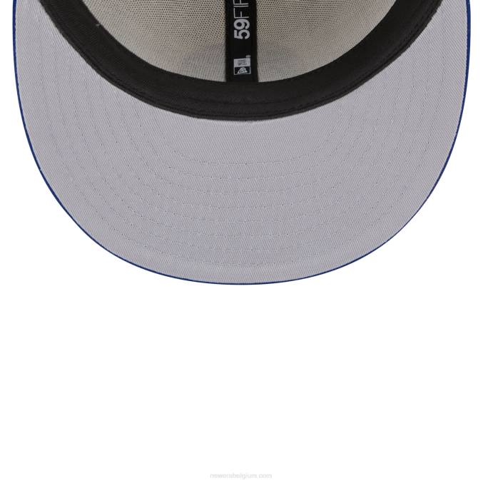 New Era chicago cubs varsity letter stone 59fifty getailleerde pet BT24561