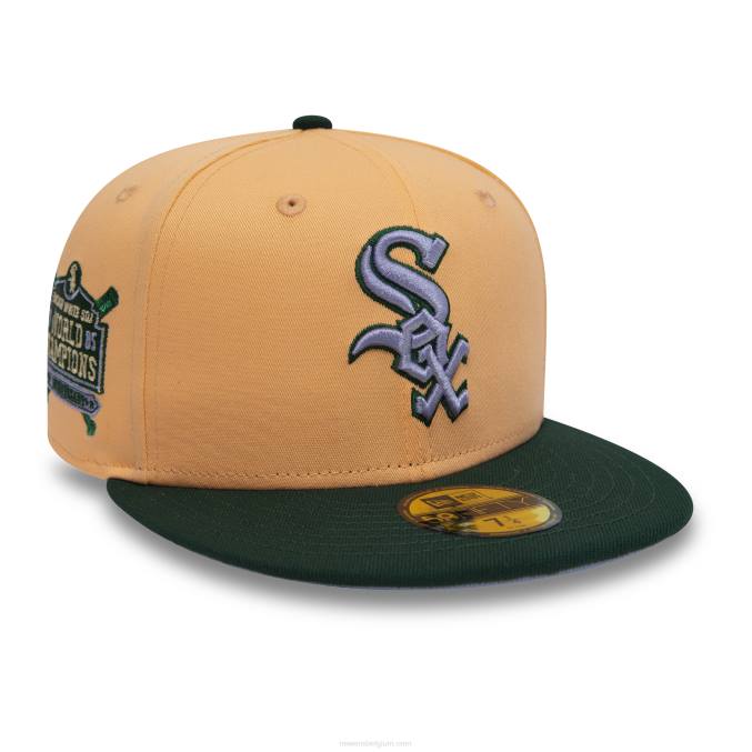 New Era chicago white sox 10e verjaardag perzik 59fifty getailleerde pet BT241097