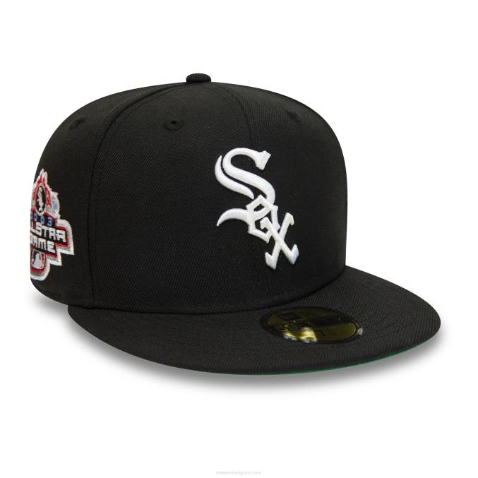 New Era chicago white sox 2003 all star game zwarte 59fifty getailleerde pet BT241156