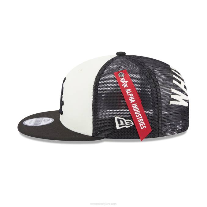 New Era chicago white sox alpha industries x mlb zwarte 9fifty snapback pet BT241822