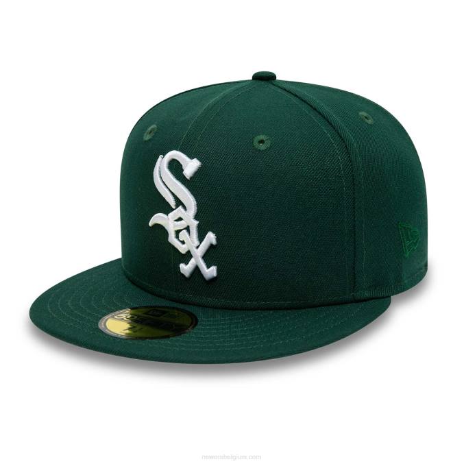 New Era chicago white sox forest green 59fifty getailleerde pet BT241350