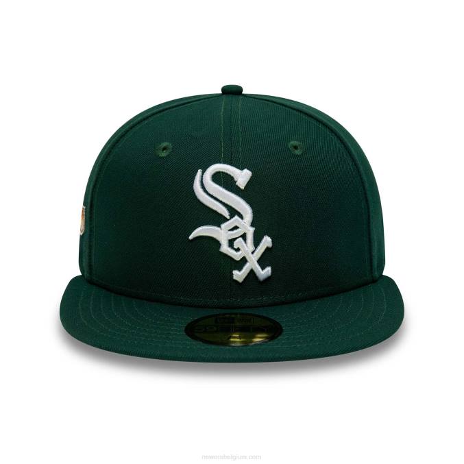 New Era chicago white sox forest green 59fifty getailleerde pet BT241350