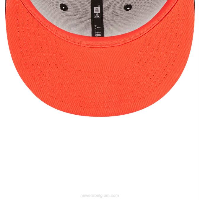 New Era chicago white sox infrarood zwart 59fifty getailleerde pet BT24413