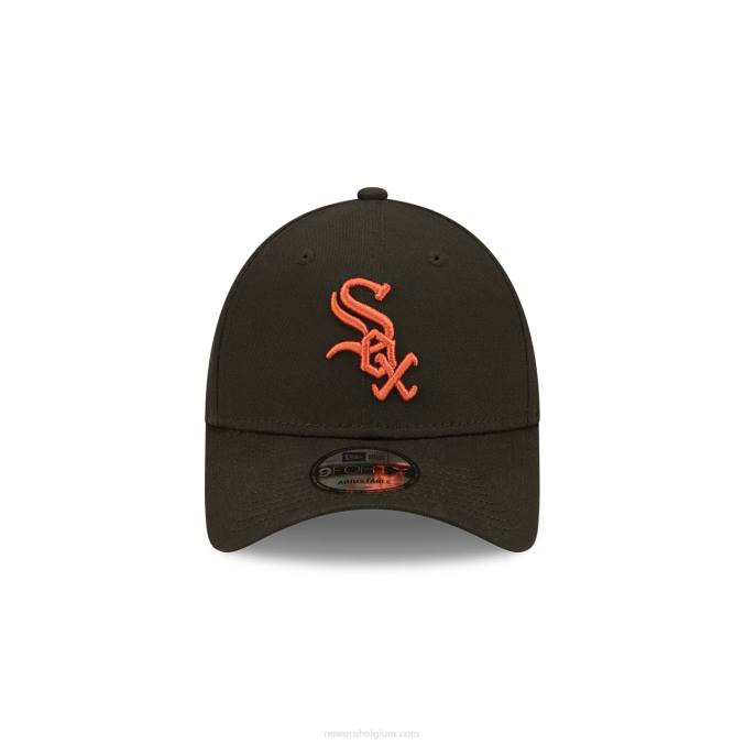 New Era chicago white sox league essentials zwarte 9forty verstelbare pet BT241499