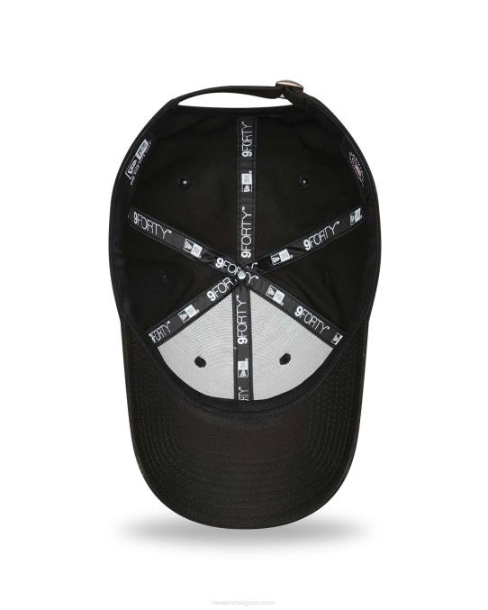 New Era chicago white sox league essentials zwarte 9forty verstelbare pet BT241499